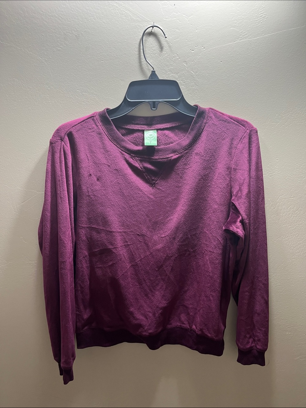 Honeydew Intimates Plum Long-Sleeve Crewneck Sweatshirt